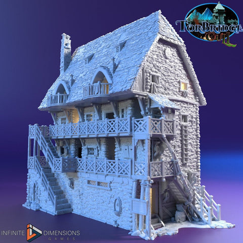Torbridge Cull The Last Hearth Hotel DnD Miniature Terrain for Dungeons and Dragons and any RPG Game