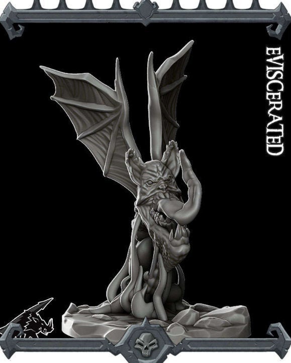Eviscerated Dungeons and Dragons Miniature
