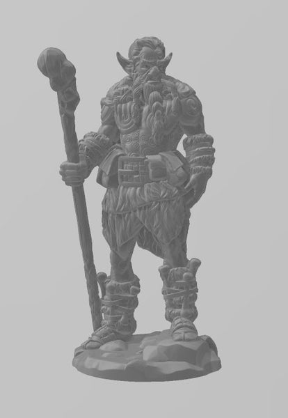 Firbolg Dungeons and Dragons Miniature