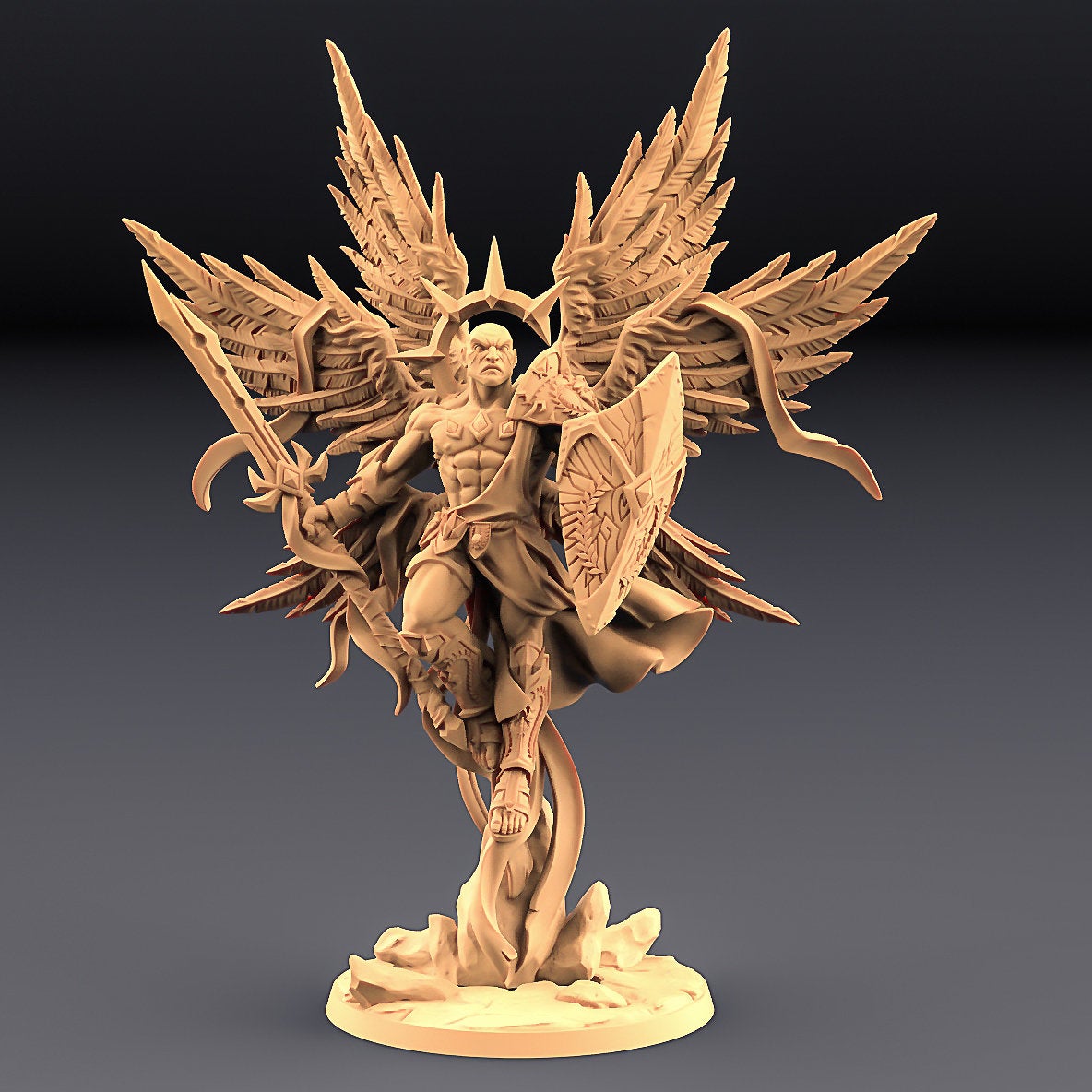 Sol the Holiest Epic Boss kit from Artisan guild for Dungeons and Dragons, Pathfinder or any RPG