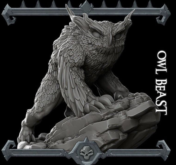 RocketPigGames Owl Beast Owl Bear for DnD or any RPG Game
