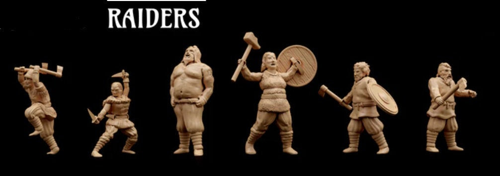 Viking Warriors Raiders Party from the Nine Worlds creators Illgottengames