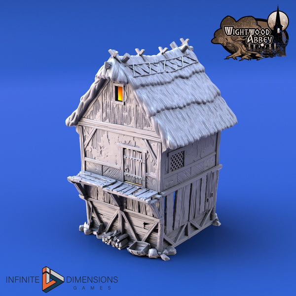 Thatched Store House from Infinite  Dimensions part of Wightwood Abby Set