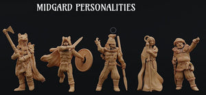 Viking Warriors Midgard Personalities  from the Nine Worlds creators Illgottengames