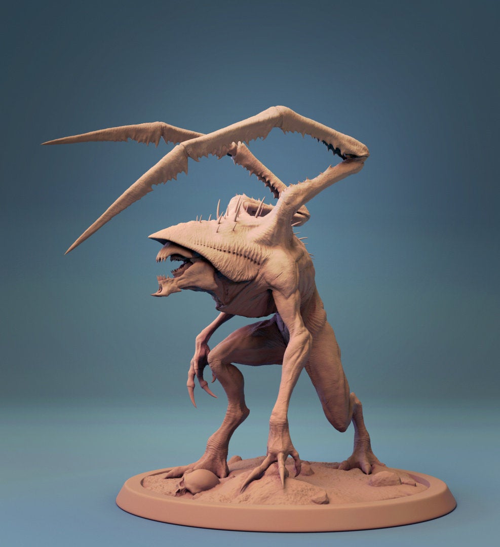 Stalker from The lord of the Print For Dungeons and Dragons, Painting, or any RPG Game!