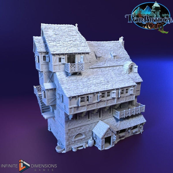 Torbridge Cull The Last Hearth Inn DnD Miniature Terrain for Dungeons and Dragons and any RPG Game