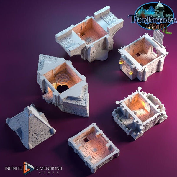 The Great Torbridge DnD Miniature Terrain for Dungeons and Dragons and any RPG Game